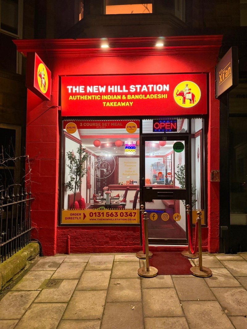 The New Hill Station Edinburgh burger